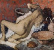 Apres Le Bain Edgar Degas